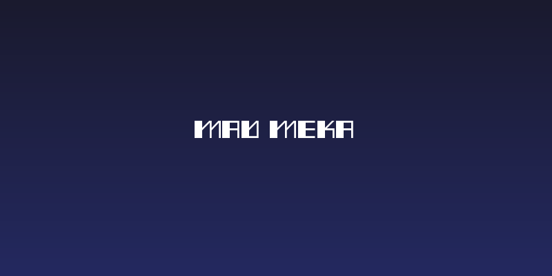 Mad Meka Social Header