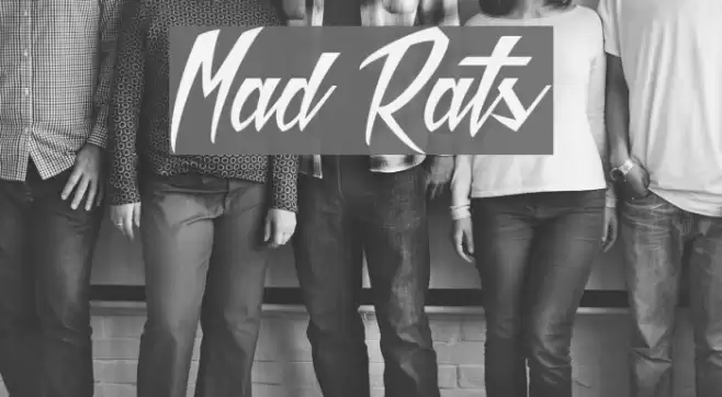 Mad Rats Font examples