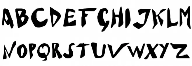 Mad Somnambulist Schriftart Groß