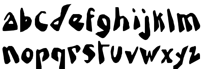 Mad Somnambulist Font LOWERCASE