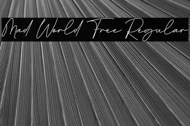 Mad World Free Regular Example 1