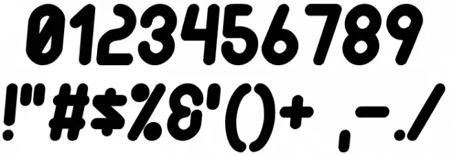 Mad scientist Font OTHER CHARS