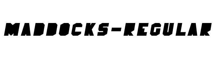 MadDocks-Regular Font