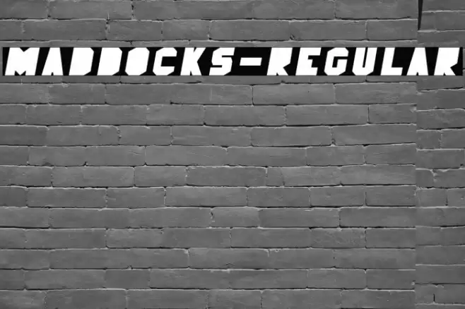 MadDocks-Regular Fuentes examples