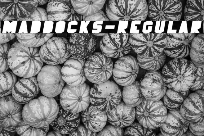 MadDocks-Regular Fuentes examples