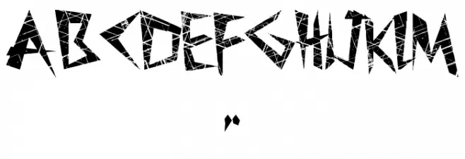 MadLines Font OTHER CHARS