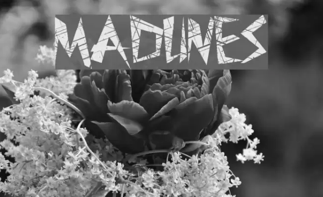 MadLines Font examples