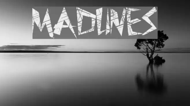 MadLines Font examples