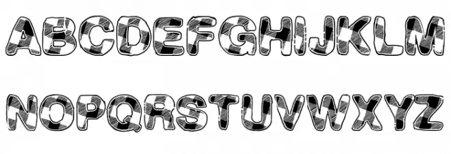 MadPicNic Font Litere mari