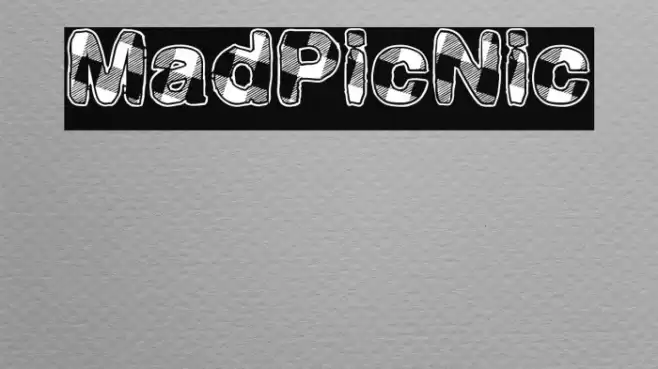 MadPicNic Font examples