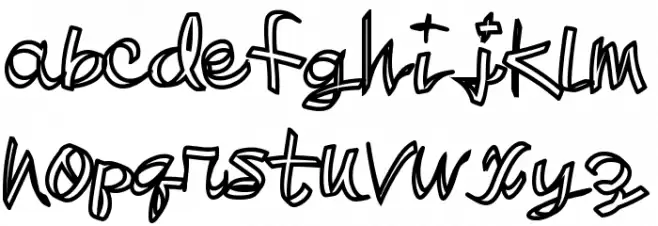 MadSkilz Caratteri MINUSCOLO