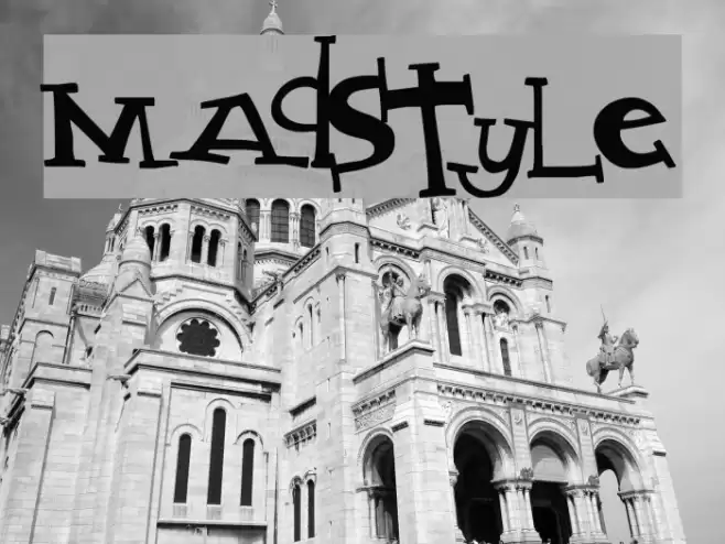 MadStyle Font examples