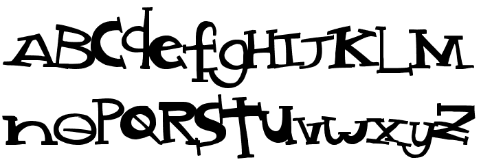 MadStyle Schriftart Kleinbuchstaben