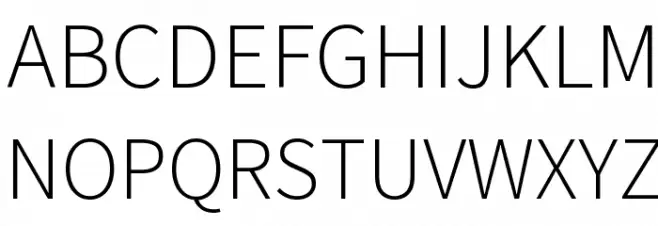 Mada Light Шрифта ВЕРХНИЙ