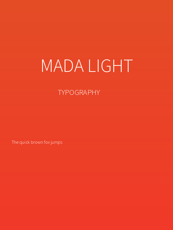 Mada Light Poster