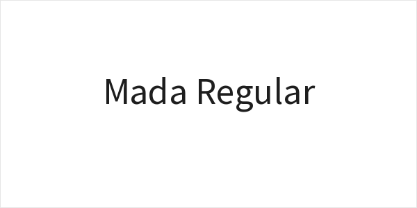 Mada Regular Logo