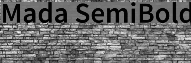 Mada SemiBold examples