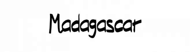 Madagascar Шрифта