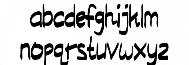 Madagascar Шрифта строчной