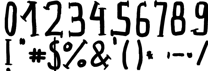 Madalen Letter Font OTHER CHARS