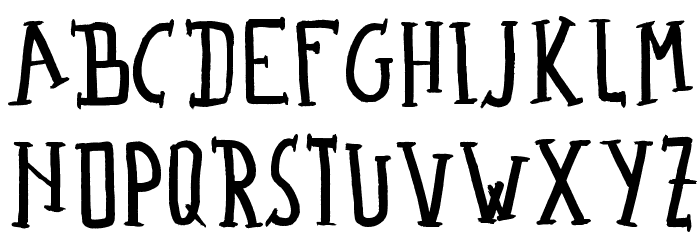Madalen Letter Font LOWERCASE