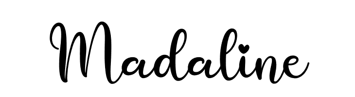 Madaline  免费字体下载