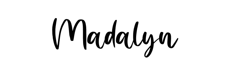 Madalyn  لخطوط تنزيل