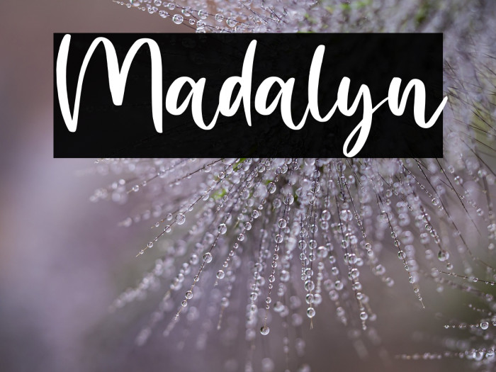 Madalyn Example 2