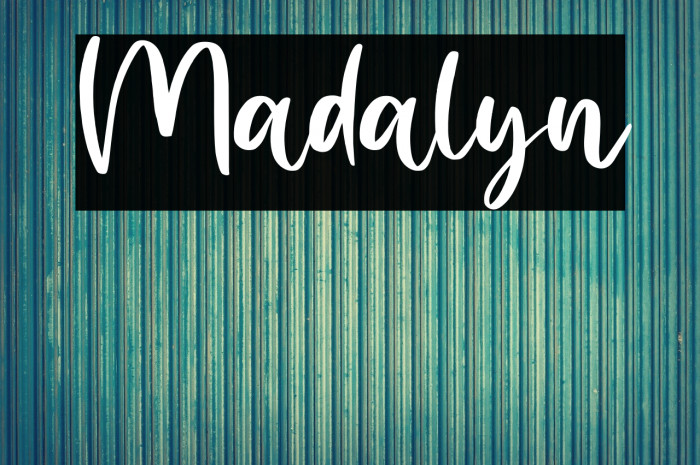 Madalyn Example 3