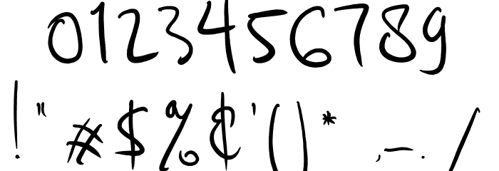 Madam Frilleug Font OTHER CHARS