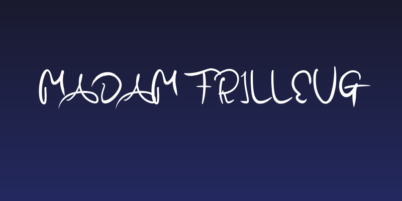 Madam Frilleug Social Header
