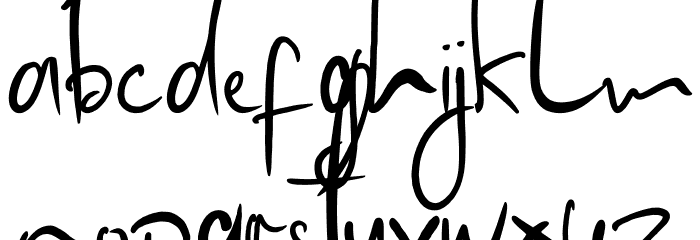 Madam Frilleug Font LOWERCASE