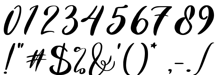 Madam Sunday Font OTHER CHARS