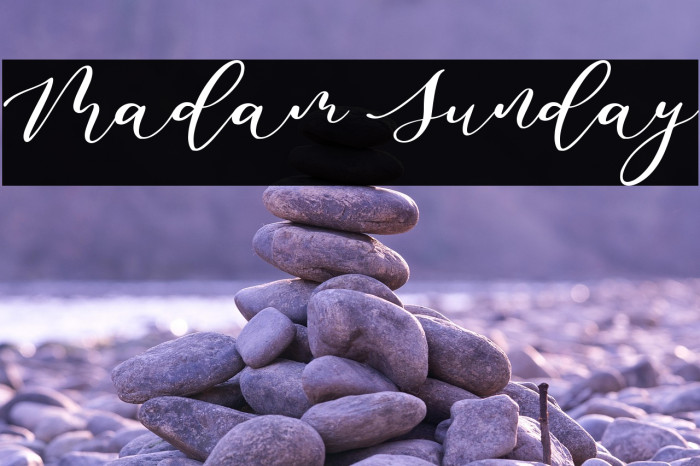 Madam Sunday Example 3