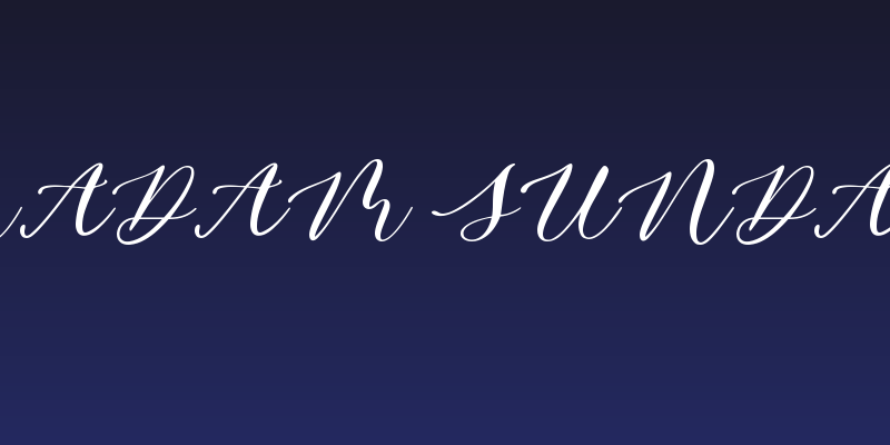 Madam Sunday Social Header