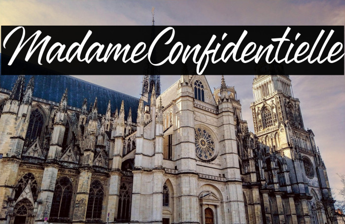 Madame Confidentielle Example 1