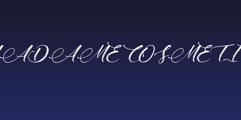 Madame Cosmetics Social Header