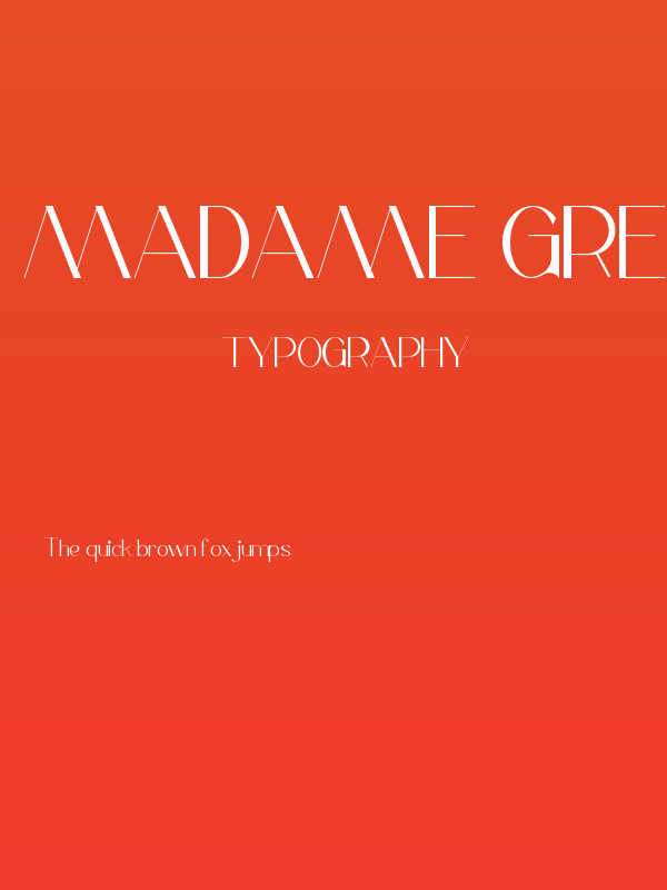 Madame Grettha Demo Poster