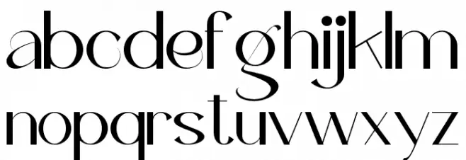 Madame Grettha Demo 字体 小写