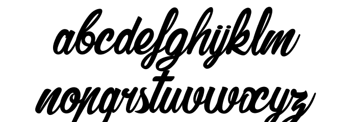 Madame Viviane 1_PersonalUseOnly Font LOWERCASE