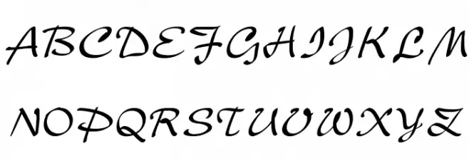 MadameFlacon Font UPPERCASE