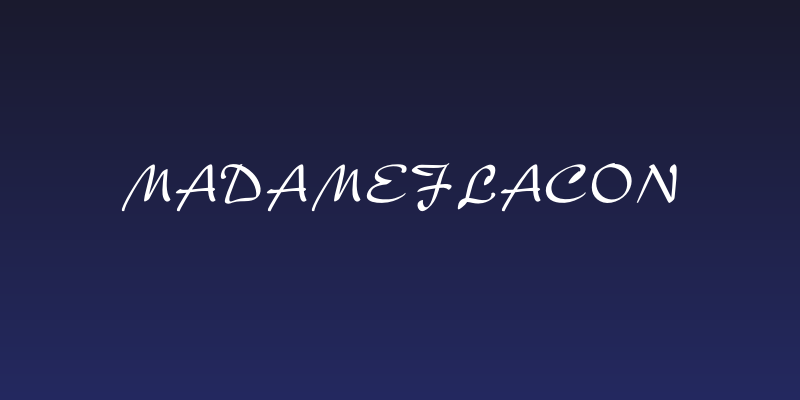 MadameFlacon Social Header