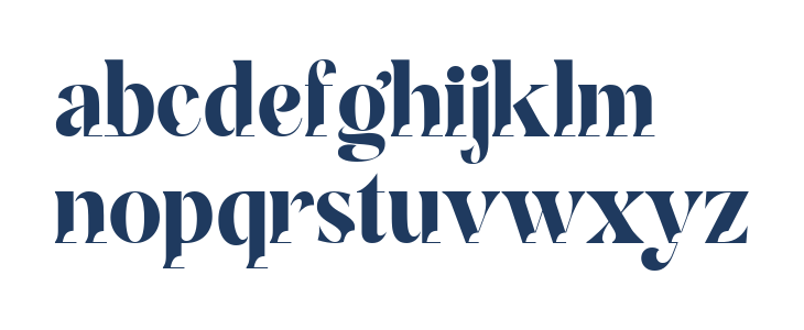 Madami Regular Lowercase