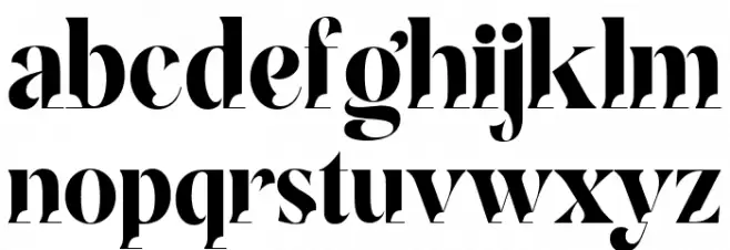 Madami Regular خط أحرف صغيرة