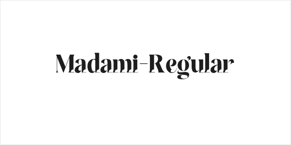 Madami-Regular Logo