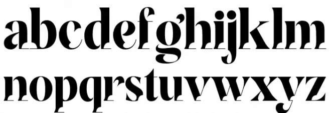 Madami-Regular Font LOWERCASE