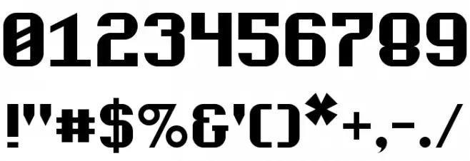 Madcat Regular Font OTHER CHARS