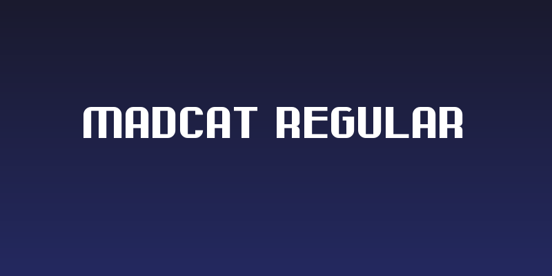 Madcat Regular Social Header