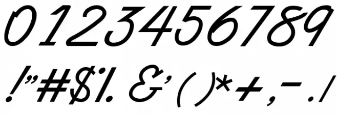 Maddison Font OTHER CHARS