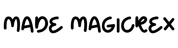 Made Magicrex Caratteri